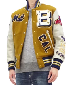 Bulldogs Cal Melton Wool And Leather Varsity Jacket