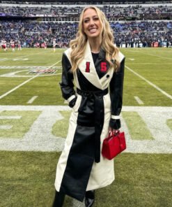 Chiefs-Ravens Brittany Mahomes AFC Championship Coat