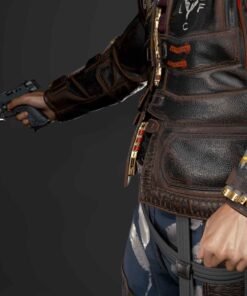 Cyberpunk 2077 Royce Leather Jacket 2024