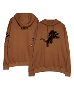 Detroit Lions Salute To Service Hoodie 2024
