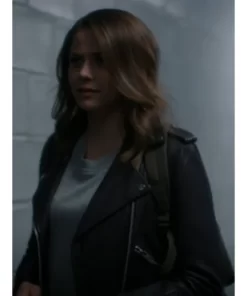 East New York Brandy Quinlan Biker Black Jacket