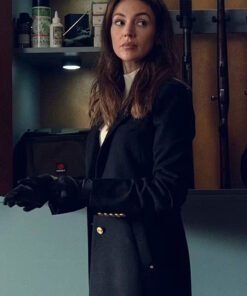 Fool Me Once 2024 Michelle Keegan Black Coat