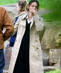 Fool Me Once S01 Maya Stern Beige Trench Coat 2024