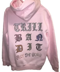 Fuck The World Pink Valentines Day Hoodie