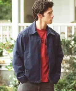 Gilmore Girls Jess Mariano Blue Cotton Jacket