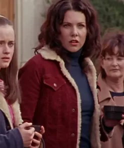 Gilmore Girls Lorelai Gilmore Shearling Jacket 2023
