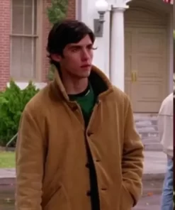 Gilmore Girls Milo Ventimiglia Brown Suede Jacket