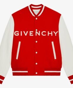 Givenchy Red Varsity Jacket