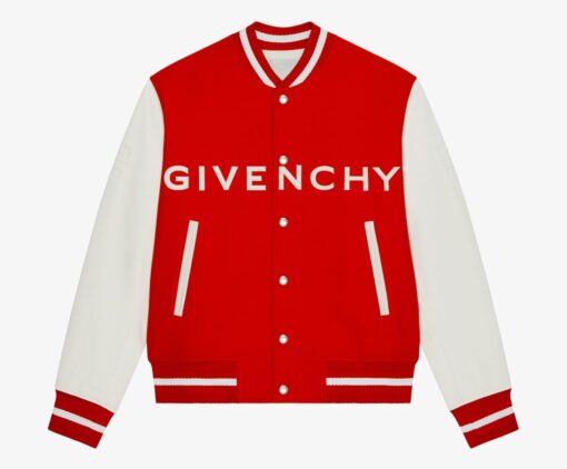 Givenchy Red Varsity Jacket