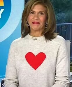Hoda Kotb Heart Sweater