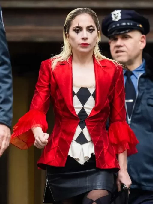 Joker Folie À Deux 2024 Lady Gaga Red Blazer