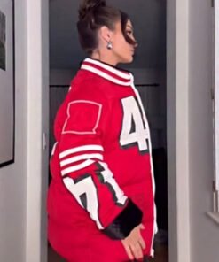 Kristin Juszczyk 49ers Puffer Jacket