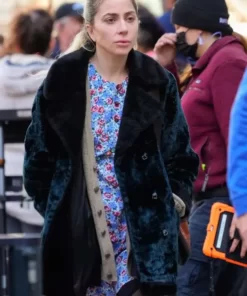 Lady Gaga Joker Folie À Deux 2024 Shearling Coat