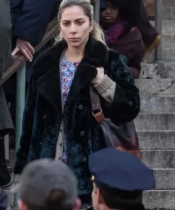 Lady Gaga Joker Folie À Deux Shearling Coat