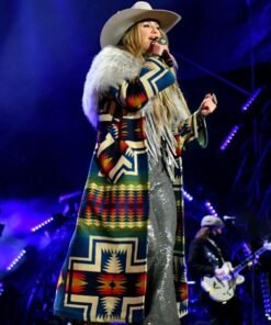Lainey Wilson New Year Eve Coat