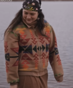 Lily Gladstone Printed Jacket 2024