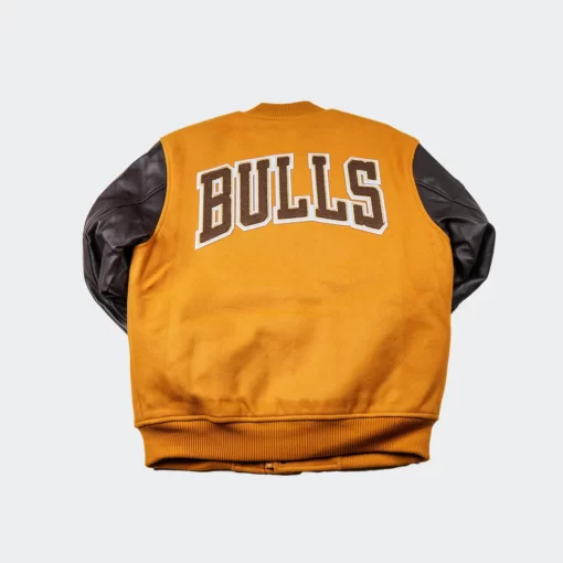 Men’s Pro Standard Chicago Bulls Brown Varsity Jacket 2024