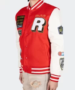 Men’s Ride Or Die Road Race Varsity Jacket