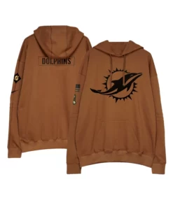 Miami Dolphins Salute To Service Club Hoodie 2024
