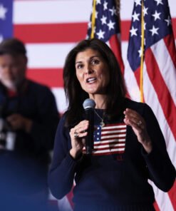 Nikki Haley Usa Flag Sweatshirt 2024