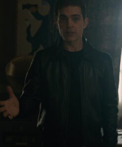 Pedro Alonso Berlin Black Leather Jacket