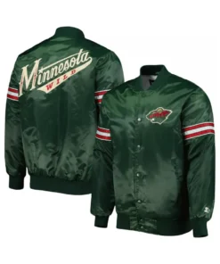 Pick & Roll Minnesota Wild Green Jacket