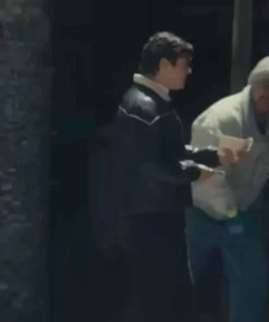 Riccardo Scamarcio Race for Glory 2024 Black Jacket