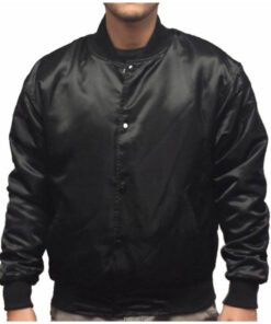 Rocky Balboa Tiger Black Satin Jacket 2023