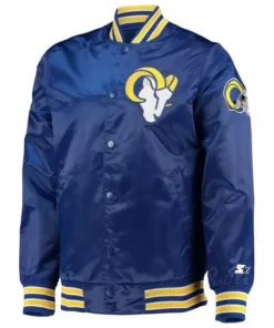 Royal Los Angeles Rams Retro The Diamond Jacket 2023