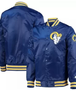 Royal Los Angeles Rams Retro The Diamond Jacket