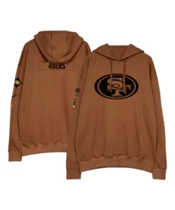 San Francisco 49ers Salute To Service Club 2024 Hoodie