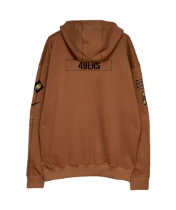 San Francisco 49ers Salute To Service Club Hoodie 2024