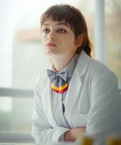Sex Education Maeve Wiley S3 E8 White Coat