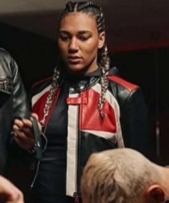 Sixty Minutes 2024 Marie Mouroum Leather Jacket