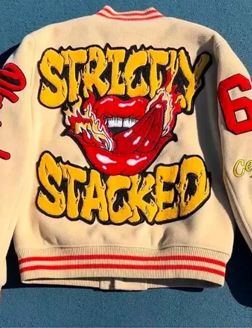 Strictly Stacked Playa’s Only Varsity Jacket