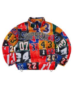 Supreme Mesh Jersey2024 Multicolor Jacket
