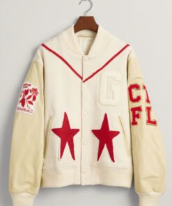 Taylor Swift Gant Blank Canvas Project X Kilo Kish Bouclé 2024 Varsity Jacket