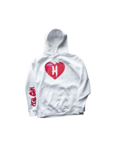 White Valentines Hoodie