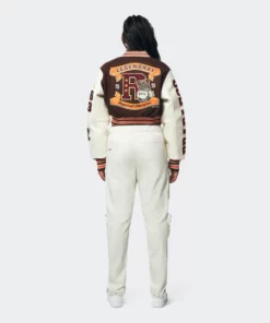 Women’s Smoke Rise Red Two-tone Brown Wool Jacket