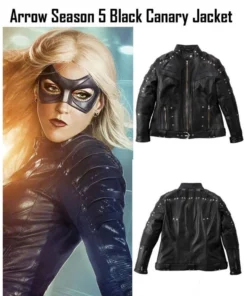 Dinah Laurel Lance Arrow Black Canary Jacket