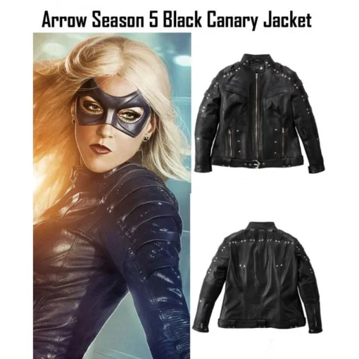 Dinah Laurel Lance Arrow Black Canary Jacket