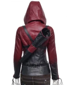 Arrow Season 4 Thea Queen Leather Jacket