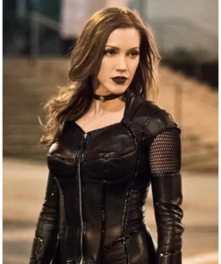 Arrow Black Siren Leather Coat
