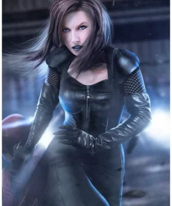 Arrow Black Siren Leather Coat