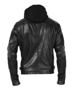 Arrow Oliver Queen Leather Jacket with Hoodie