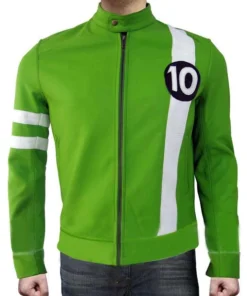 Ben 10 Alien Swarm Leather Jacket
