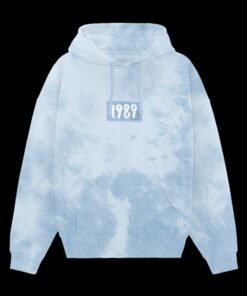 1989 Blue Tie Dye Hoodie
