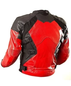 Deadpool Motorcycle Leather Jacket
