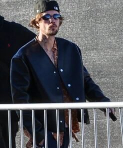 2024 Super Bowl LVIII Justin Bieber Leather Jacket