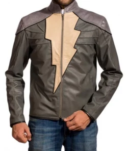 Black Adam Leather Jacket